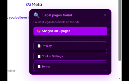 aletro.ai - Terms Decoder :: Decodes Terms & Conditions as you browse - see the risks, key clauses, and a plain-language verdict before you click "I Agree".