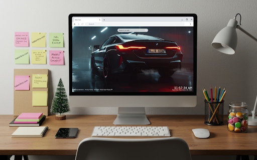 Black BMW M760 Live Wallpaper :: Elevate your browsing experience with the Black BMW M760 Live Wallpaper Chrome extension.