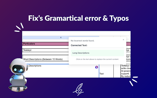 textalyz :: Fix grammar using OpenAI API