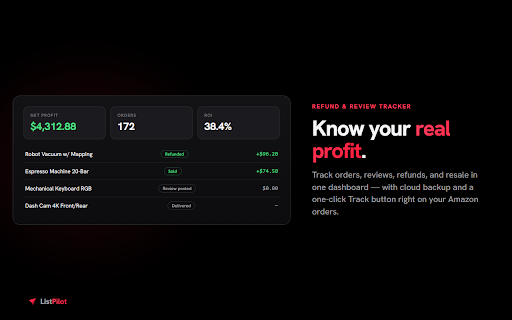ListPilot :: Turn any product into an eBay or Facebook Marketplace listing in seconds.