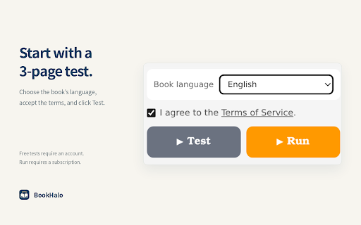 BookHalo :: Transcribe visible Kindle Cloud Reader pages into personal reading-note text and a reference PDF