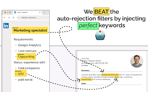 JobOwl – AI Resume & ATS Cheat Code :: AI resume optimizer that beats Applicant-Tracking-Systems and lands interviews. Click, tailor, send.