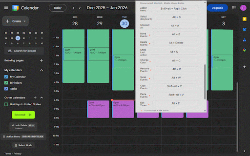 Google Calendar Bulk Edit :: A Chrome extension to bulk move or bulk delete Google Calendar events. Feedback/Bug reports are welcome! Link in popup.