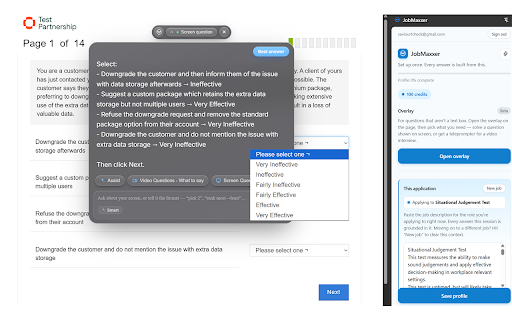 JobMaxxer :: Craft strong, profile-grounded answers to job-application questions, inline.