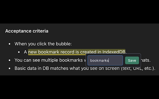 Threadmark :: Bookmark, highlight, and organize specific text snippets within ChatGPT conversations. Never lose a golden answer again.
