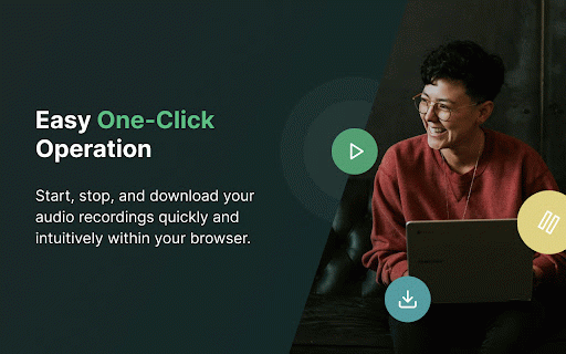 Audio Recorder: Free & Unlimited Recordings :: Capture audio from your browser and auto-download it directly to your computer in your preferred format (MP3, WebM, WAV).