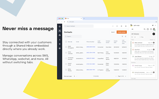 GoTo for Google Chrome :: Effortlessly manage calls, messages, and customer communications from any webpage.