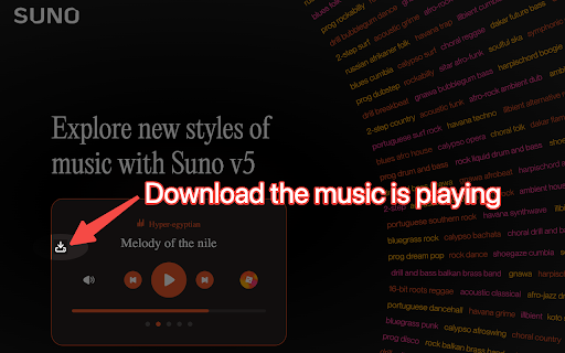 Suno Music Downloader |Suno ai download :: Download suno ai music/audios/mp3/m4a