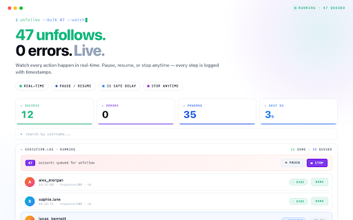 Unfollow Pro – Unfollower Tracker :: Track who unfollows you. Find & unfollow Instagram users who don't follow back.