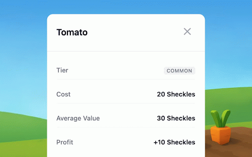 Grow a Garden Value :: Quick search tool for Grow a Garden crop values. Find the best crops to maximize your farming earnings!
