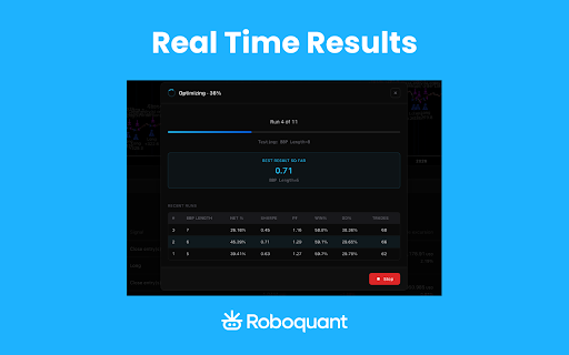 TradingView Strategy Optimizer — Backtest Parameter Tuning :: Optimize any TradingView strategy. Grid search, walk-forward validation, prop firm challenge check, and heatmaps.