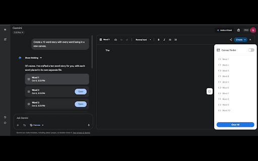 Gemini Canvas Finder :: Finds, lists, and opens canvas elements in a Gemini chat.