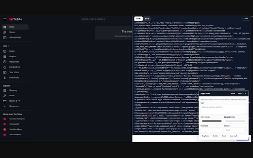 PageCrafter :: Edit the text, styling, and source of any webpage locally, then save your personal version.