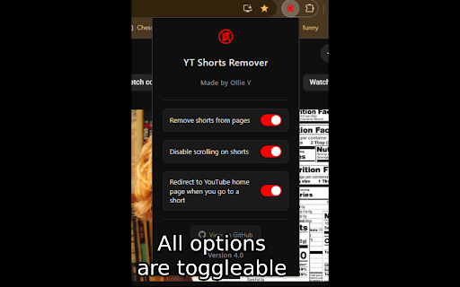 YT Shorts Remover :: YT Shorts Remover helps you take back control of YouTube by removing Shorts across the site.
Features:
• Hide Shorts sections from…