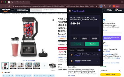 Price Drops UK :: Track prices across UK retailers. Get alerts when prices drop. Save money on every purchase.
