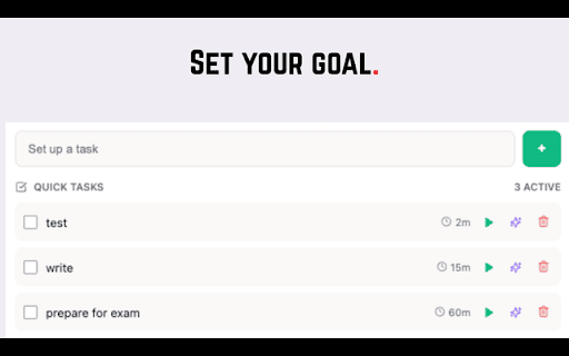 TiimoAI :: AI-powered productivity assistant with Pomodoro timer, focus blocking, and smart tab organization