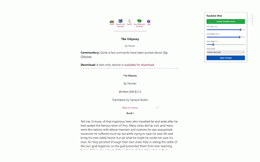 Readable Web :: Make any webpage instantly more readable with optimal typography