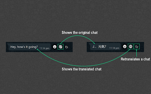WhatsLingo - WhatsApp Chats AI Translator :: Beta 1.2: Under active development and testing.