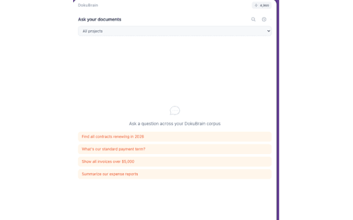 DokuBrain for Chrome — Document AI Assistant :: Scan invoices from Gmail, analyze contracts, and chat with any PDF — all in one AI-powered browser sidepanel. Powered by DokuBrain.