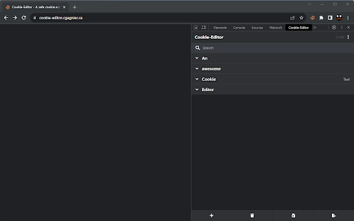 Cookie Manager: View, Edit, Import & Export :: Full cookie management — view, edit, import and export cookies for any site.
