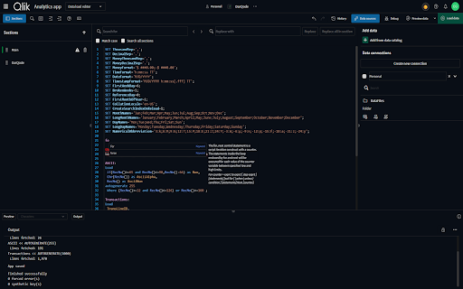 DarQode :: A dark mode extension for Qlik Sense Data Load Editor – modern, eye-friendly, and built for coders who Qlik.