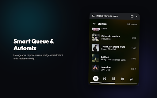 Lyra - YouTube Music Mini Player :: Floating Picture-in-Picture (PiP) mini player for YouTube Music.