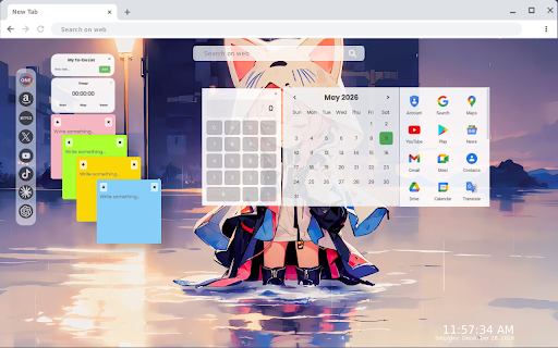 Emotional Sad Chibi Girl Live Wallpaper :: Emotional Sad Chibi Girl Live Wallpaper - Live HD video wallpaper for your Chrome new tab.