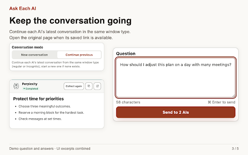 Ask Each AI :: Send one question to your chosen AI websites and compare their answers in one place.