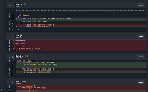 Syntax Highlighter for Azure DevOps :: Enhances code readability by adding syntax highlighting to code views and diffs within Azure DevOps, including pull requests.