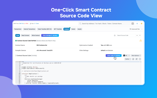 Skylens :: Provides blockchain explorer tools with address labeling and transaction analysis.