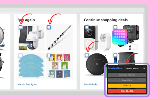 Image Hover Download :: Easily download and copy images by hovering over them