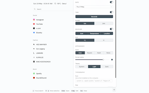 Min - New Tab for Bookmarks :: Search, open, and organize your bookmark in a minimal new tab page.