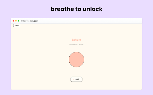BrainGuard - Minimalist Website Blocker :: Scroll less, breathe more. Block distracting websites and unlock them with breathing exercises.