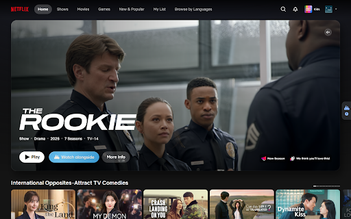 alongside :: Watch together on alongside — synced playback, voice, and chat with your couch.