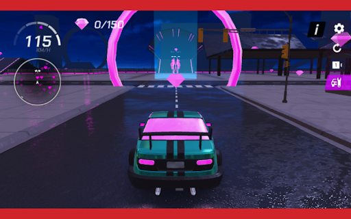 Midnight Drive Game - Race Through Neon Nights and Chase High Scores! :: Race through neon highways in this thrilling arcade game—install now for endless fun!
