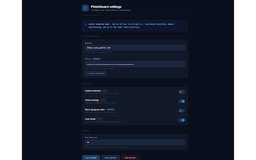 PhishGuard - Fraud Detection :: Real-time phishing and fraud detection. Protects you from malicious links and suspicious emails.