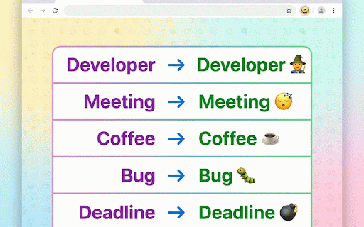 Funny Reader :: Makes reading fun by adding hilarious emojis to 1000+ common words! Transform boring text into comedy gold. Support the developer!