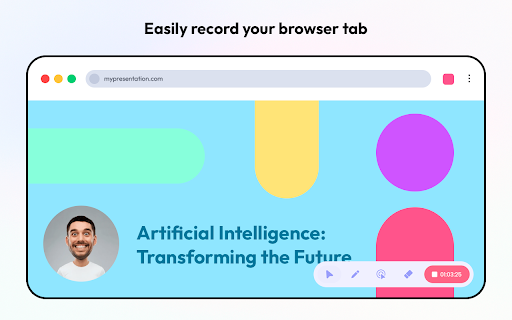 Simple Screen Recorder :: Record video from your current browser tab in one click. Simple Tab Recorder captures tab activity easily with high-quality output.