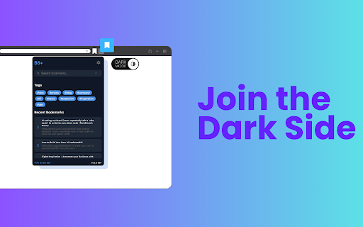 Bookmark Search Plus :: Enhanced bookmark management with search and tagging functionality