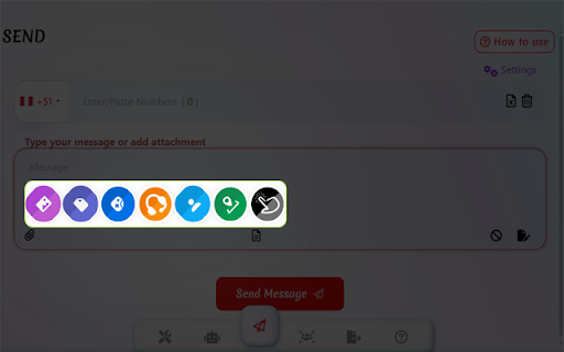 METJET Message Bulk sender :: Free Whatsapp Web sender to send messages, attachments and much more...
