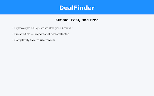 DealFinder :: Detects shopping sites and shows available coupons and deals. Placeholder affiliate IDs included — replace with your own.