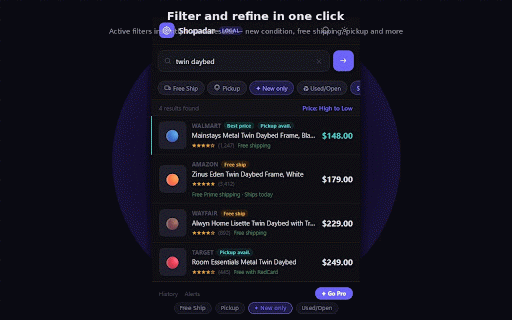 Shopadar :: Search any product across 10+ stores instantly, ranked by price.