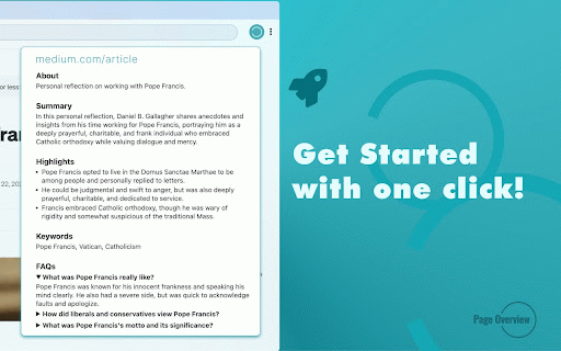Page Overview :: Understand your current page at a glance