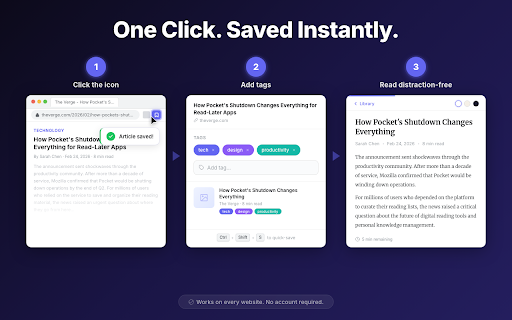 ReadLater Pro – Save & Read Offline :: Save articles to your reading list. Reader view for offline reading. Organize with tags. Import from Pocket.
