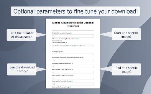 Mitene Album Downloader :: Downloads all the images and videos from a Mitene album.