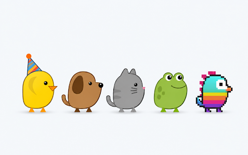 Pato Amigo :: Un pato animado interactivo