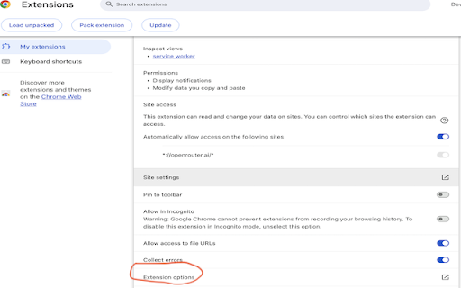 Smart Browser Assistant :: AI assistant to analyze selected text and generate responses using OpenRouter.