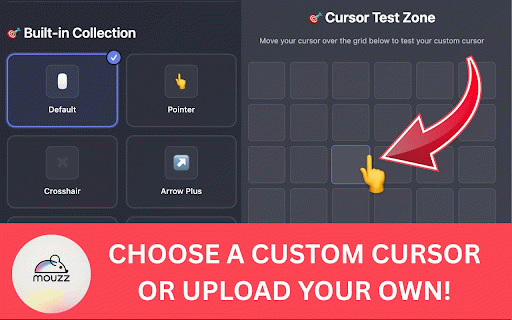 Mouzz – Spotlight, Ring & Cursor Tools for Presentations & Tutorials :: Free professional mouse enhancement with spotlight effects and custom cursor mouse tools for presentations and tutorials