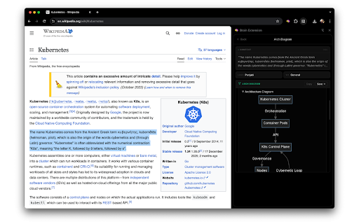 Brain Extension :: AI-powered Second Brain and Autonomous Web Pilot