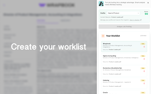 Applica Extension :: Applica Extension - right-hand drawer for app integration